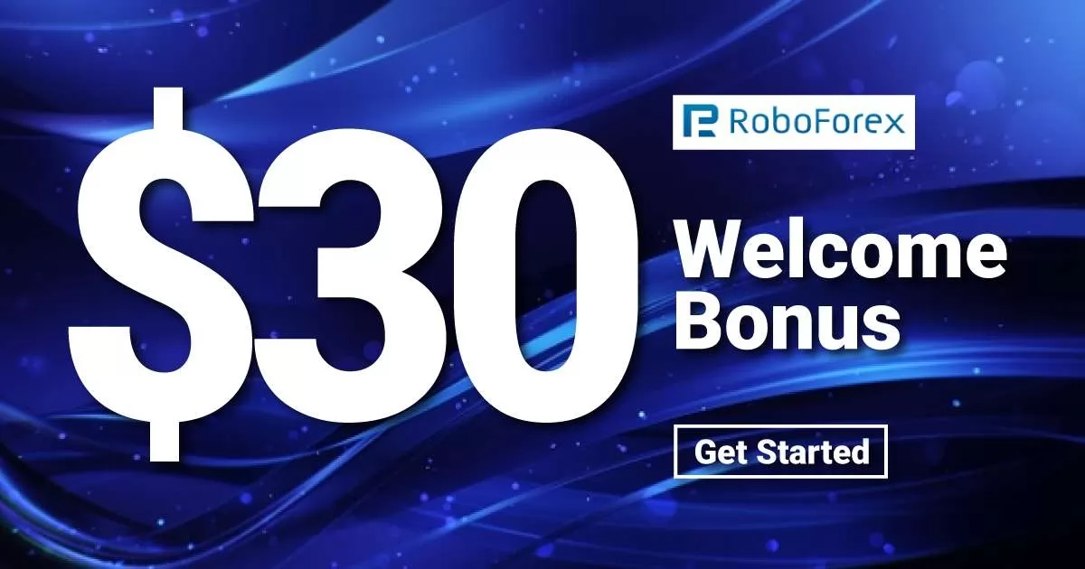 Special 30 USD Welcome Bonus Offer by RoboForex Broker